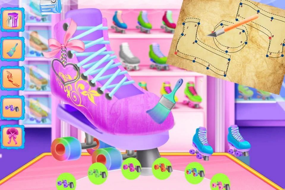 溜冰鞋模擬器游戲最新版（Roller Skating Star Growth）截圖1