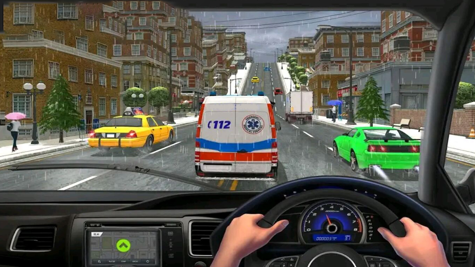 城市緊急救護車游戲版截圖3