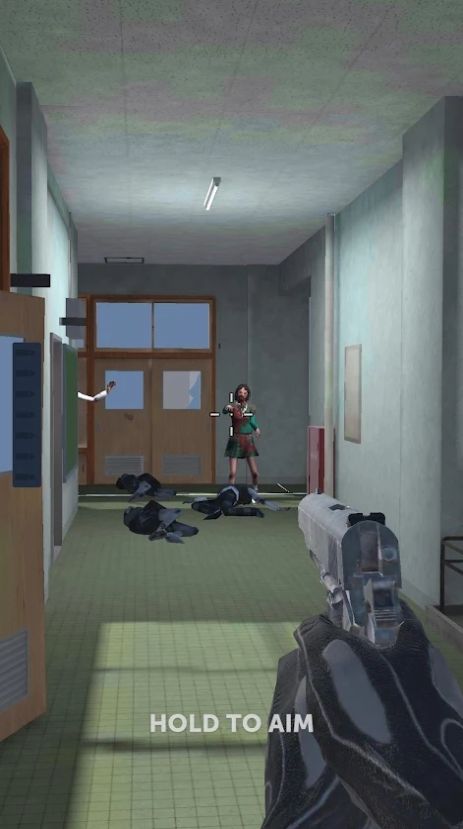僵尸襲擊射手游戲中文手機版（Zombie RAId Shooter）截圖1