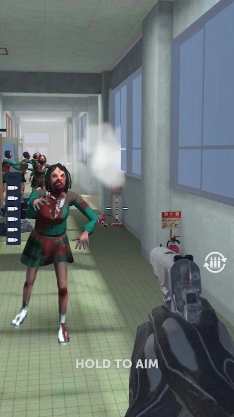 僵尸襲擊射手游戲中文手機版（Zombie RAId Shooter）截圖2