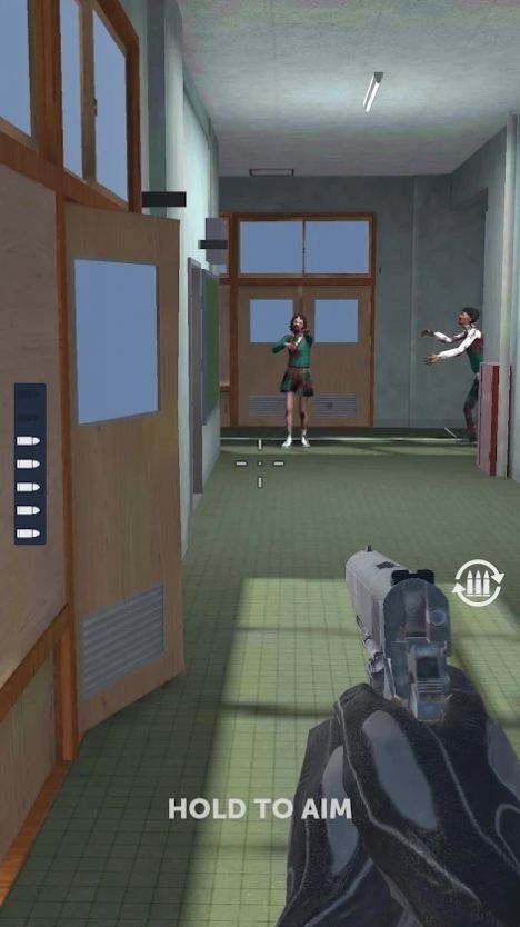 僵尸襲擊射手游戲中文手機版（Zombie RAId Shooter）截圖3