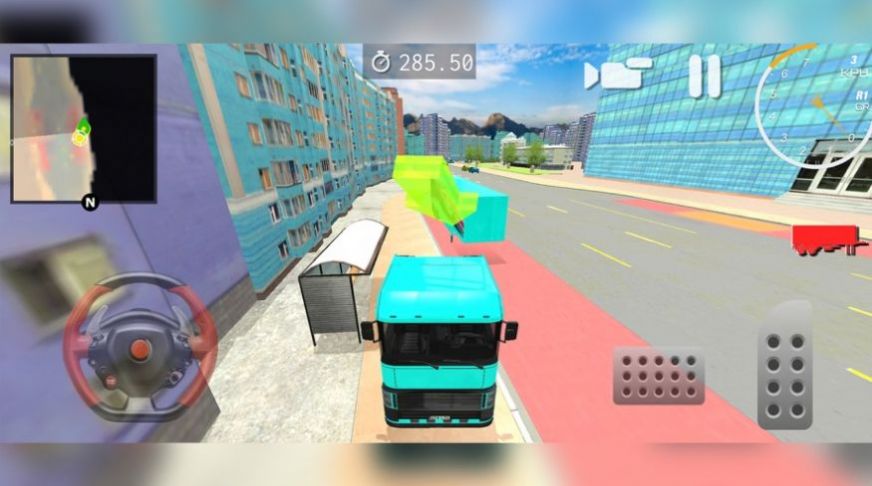 卡車駕駛汽車模擬器3D游戲安卓版截圖1