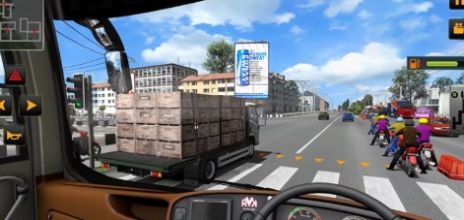 欧洲高速公路真正的公共汽车3d中文游戏手机版截图4: