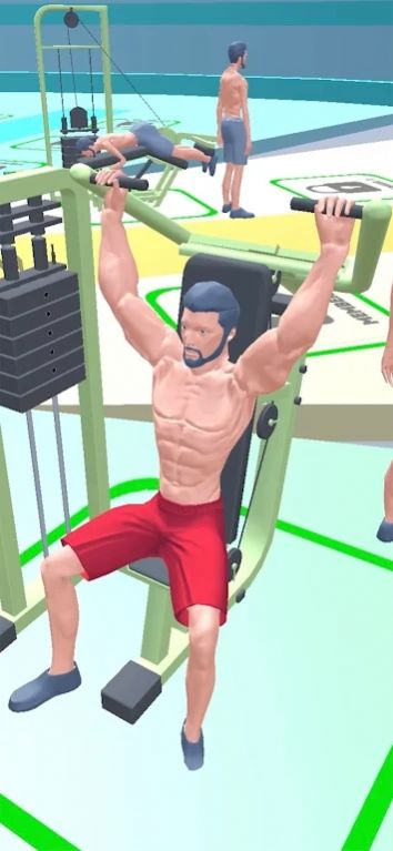 健身房閑置3D游戲安卓最新版（Gym Idle 3D）截圖2