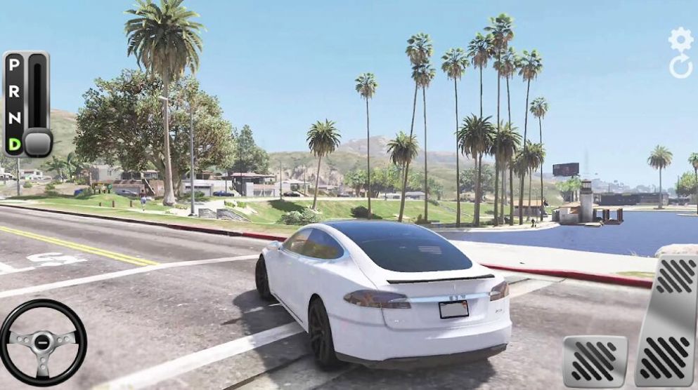 S型特斯拉電動(dòng)車游戲中文漢化版（Model S Simulator）截圖6