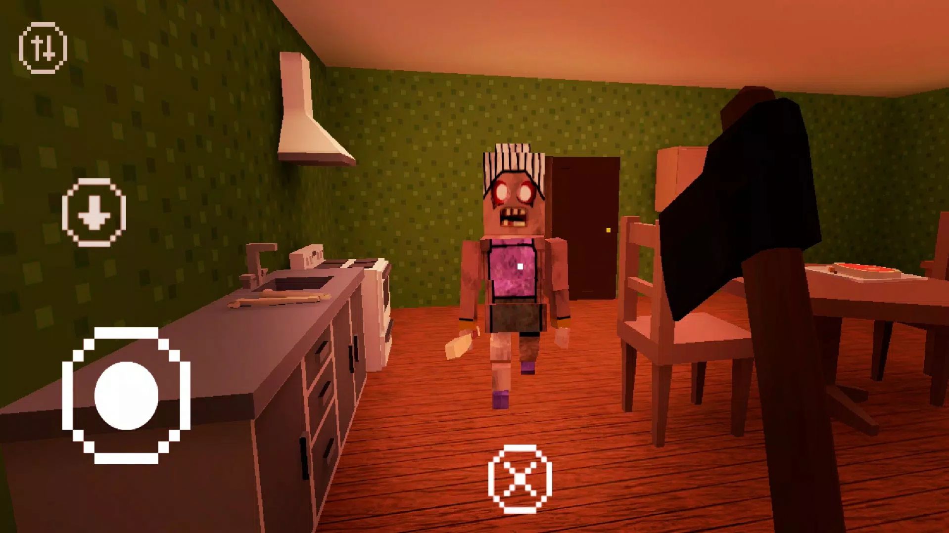逃離方塊老奶奶游戲中文手機版（Scary Granny Games）截圖3