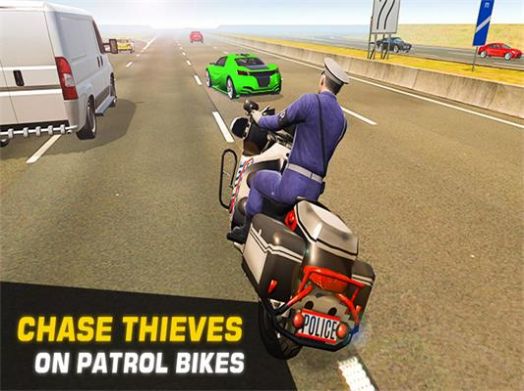 公路警察追捕游戲中文版（Highway Police Pursuit）截圖2