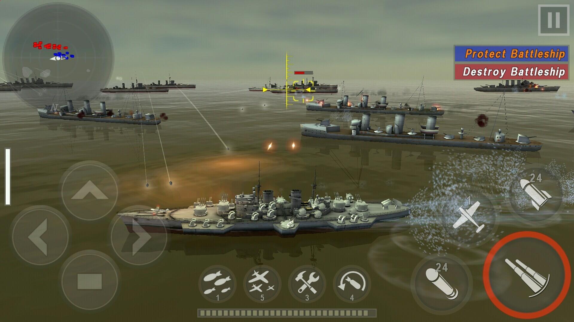 炮艇戰(zhàn)3D戰(zhàn)艦游戲正版下載截圖4