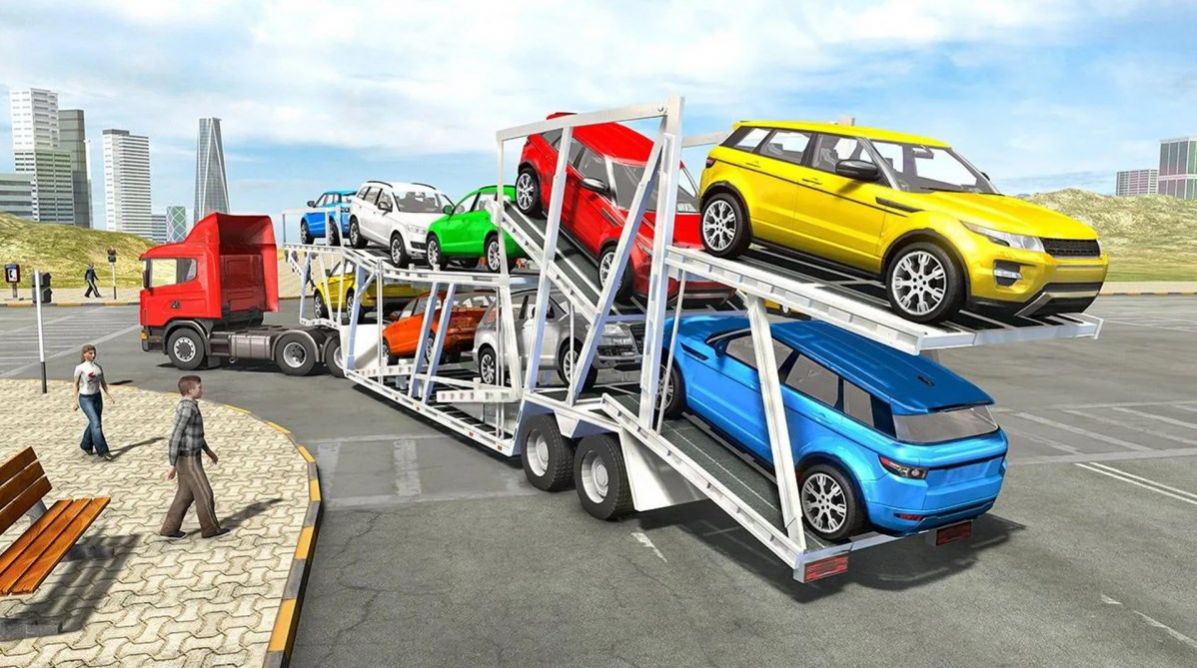 卡車駕駛運輸任務自由駕駛游戲手機版2022截圖1
