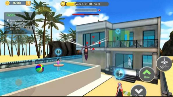 蚊子叮咬模擬器游戲漢化手機版（Mosquito Simulator 3D）截圖4
