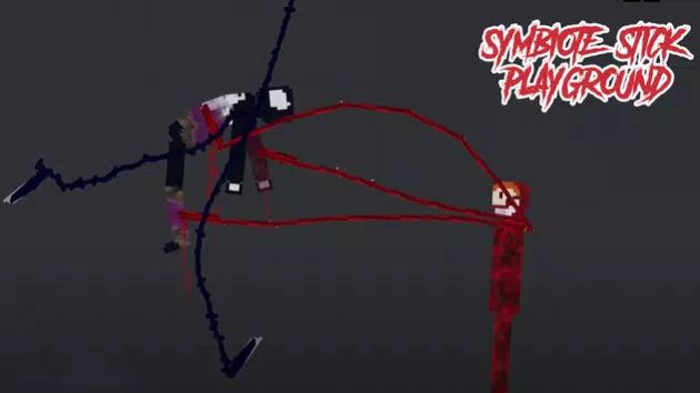 共生體火柴人游樂場最新版安卓版游戲（Symbiote Stick Playground）截圖1