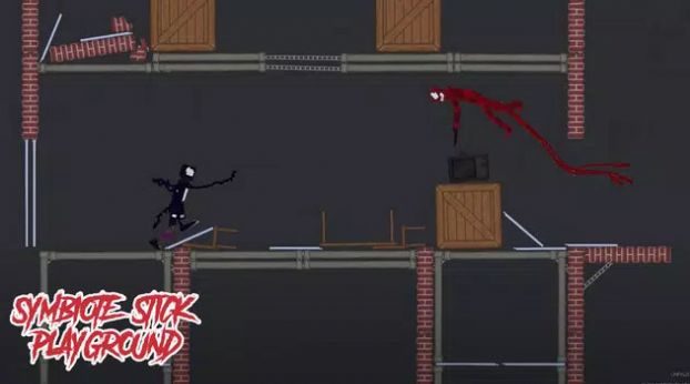 共生體火柴人游樂場最新版安卓版游戲（Symbiote Stick Playground）截圖2