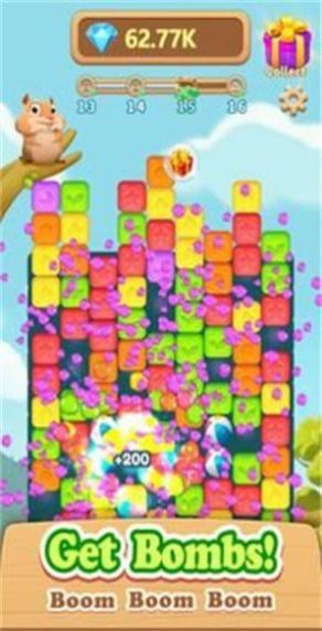 鼴鼠方塊消除游戲手機版(Mole Match Master)截圖2