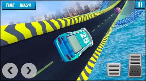 賽車特技超級坡道游戲版（Racing Car Stunts Mega Ramp）截圖2