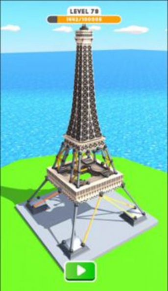高塔建筑者3D游戲安卓版（Tower Builder 3D）截圖3