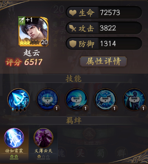 亂世逐鹿趙云陣容推薦：趙云陣容搭配攻略