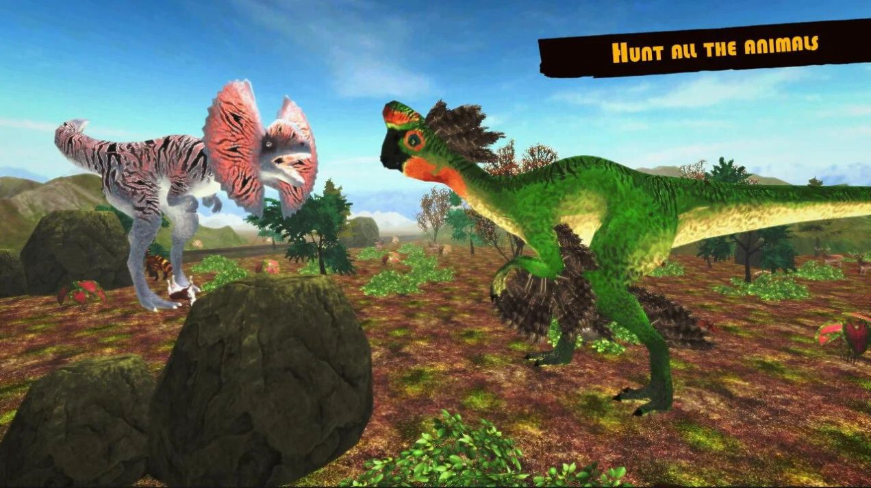 恐龍島超真實(shí)恐龍模擬器游戲手機(jī)版（Dinosaur Games Simulator 2019）截圖1