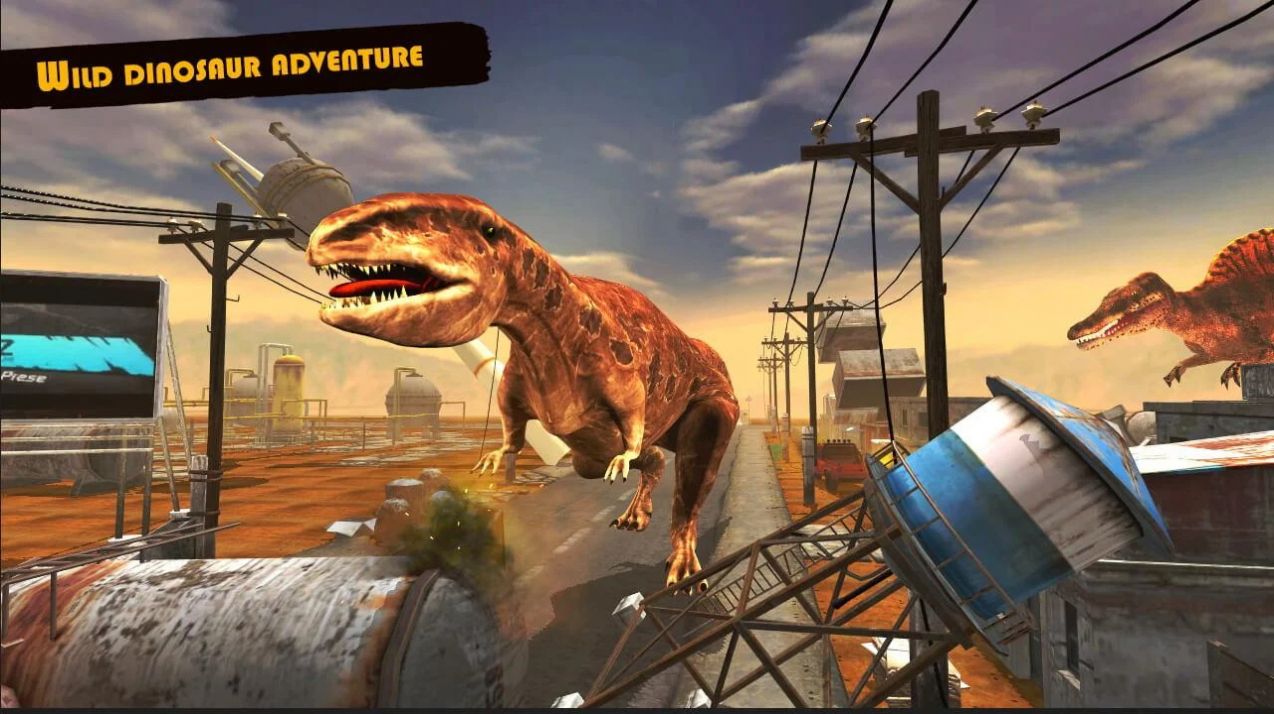 恐龍島超真實(shí)恐龍模擬器游戲手機(jī)版（Dinosaur Games Simulator 2019）截圖2