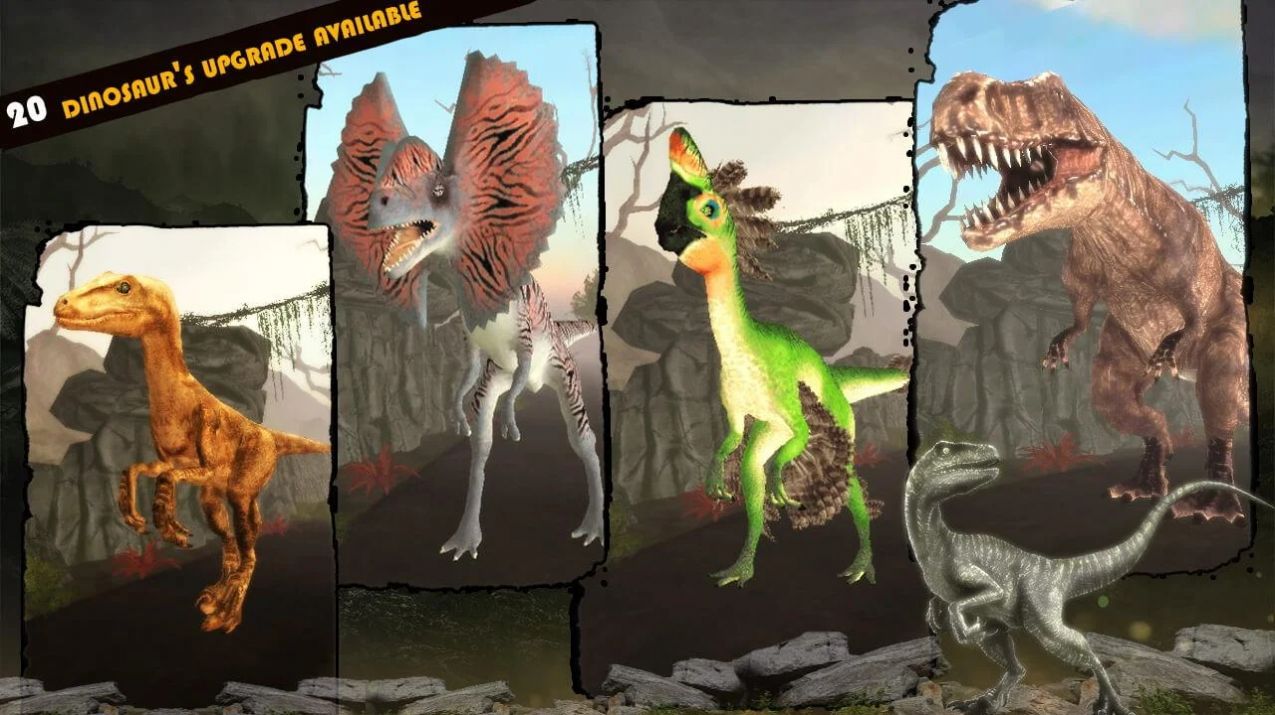 恐龍島超真實(shí)恐龍模擬器游戲手機(jī)版（Dinosaur Games Simulator 2019）截圖3