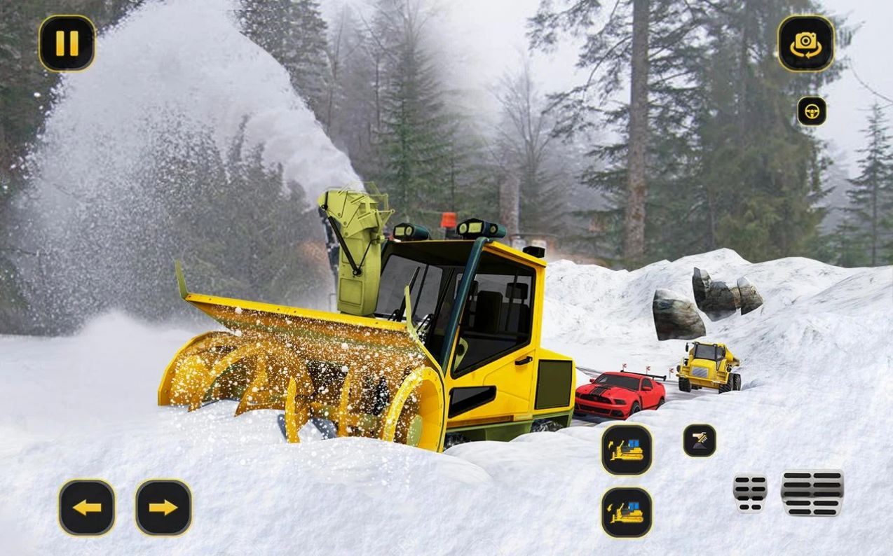 雪地貨車模擬運輸游戲版截圖4