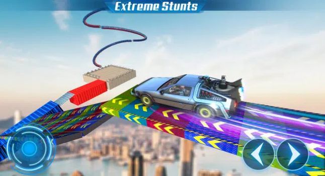 賽博皮卡汽車特技游戲版截圖5