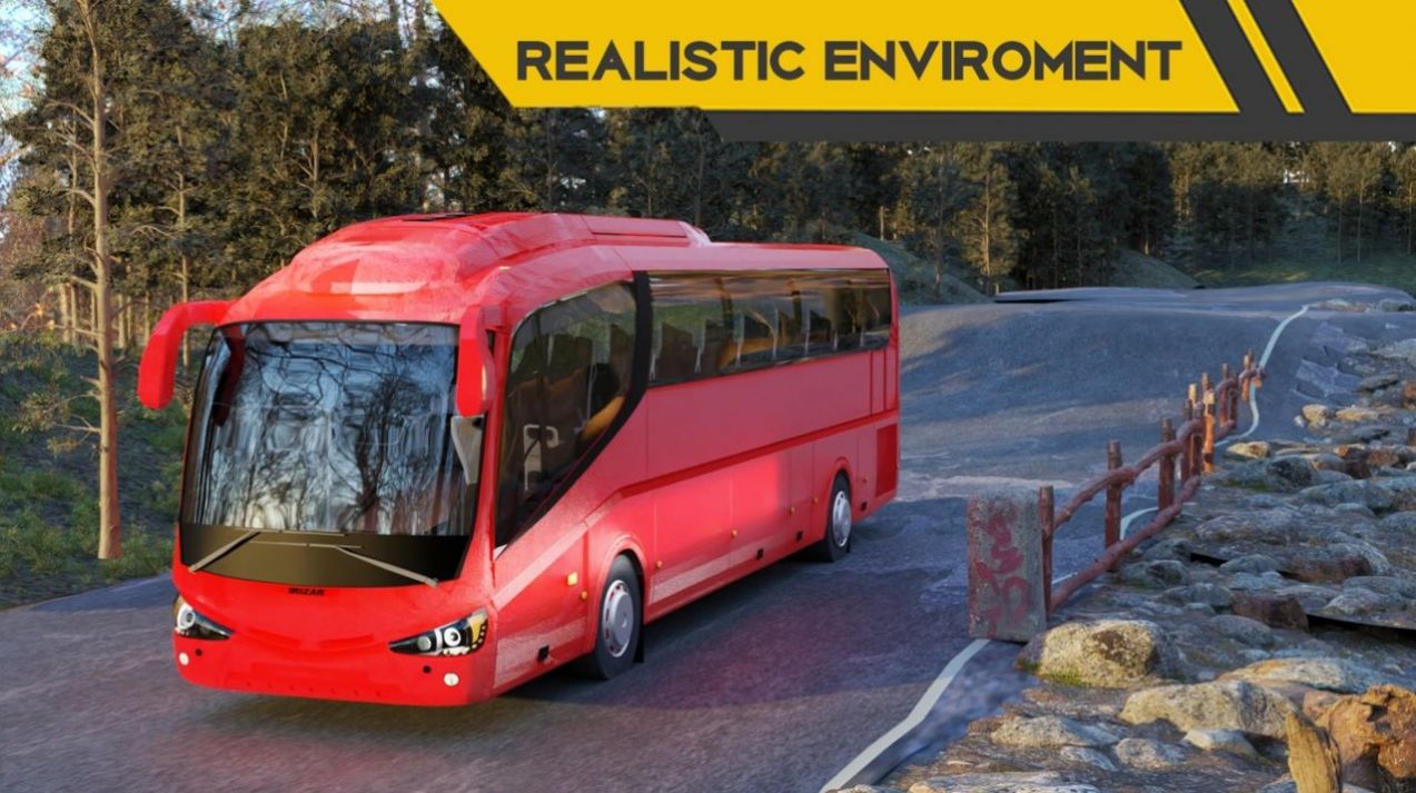 3D現(xiàn)代巴士駕駛模擬2022游戲中文版（Modern Bus Simulator 3D 2022）截圖2