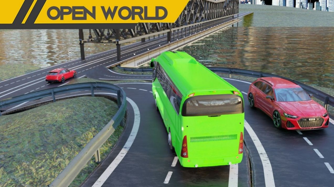 3D現(xiàn)代巴士駕駛模擬2022游戲中文版（Modern Bus Simulator 3D 2022）截圖4