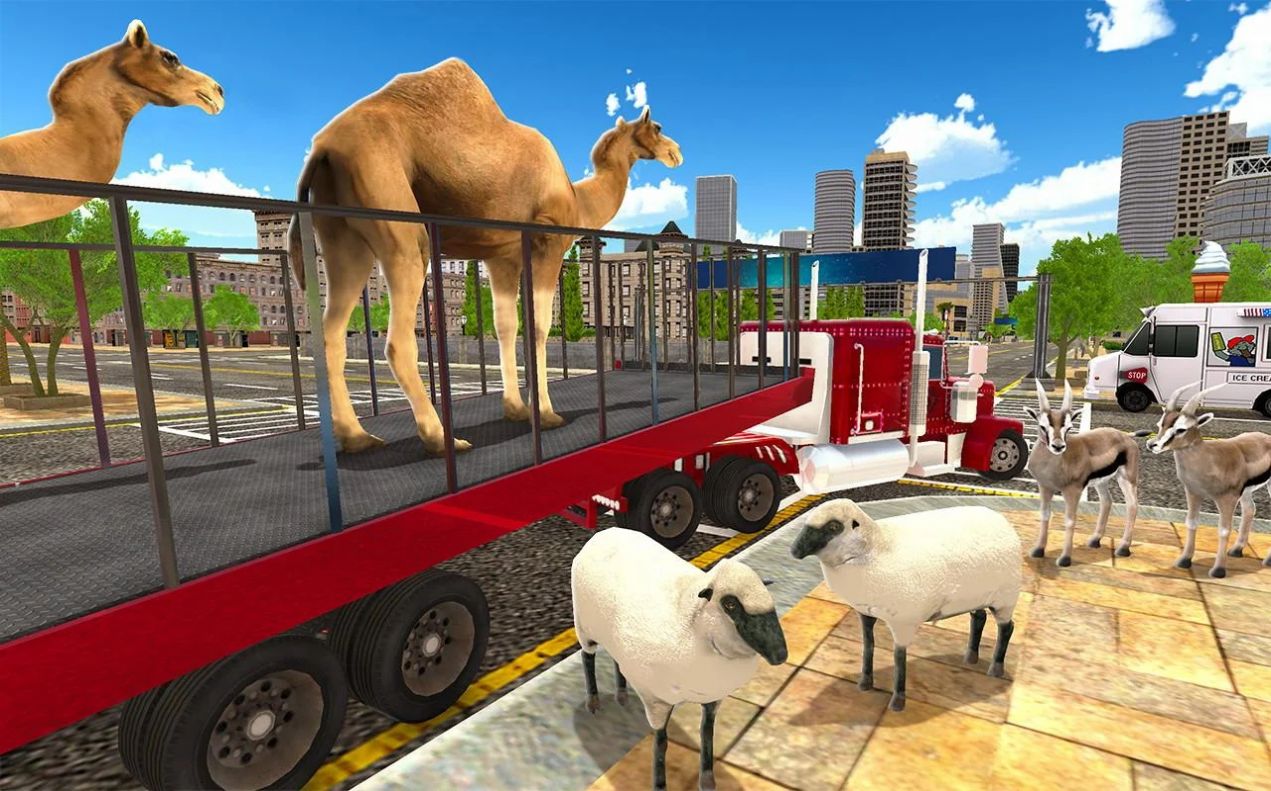 動(dòng)物園卡車司機(jī)游戲手機(jī)版截圖1
