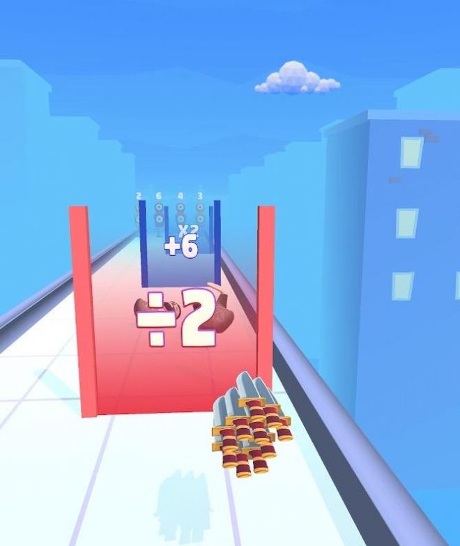 飛刀計數(shù)沖游戲手機最新版（Hit n Slice）截圖2