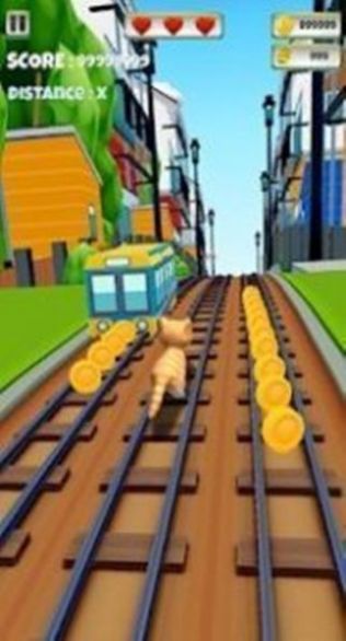 貓貓跑酷3D游戲安卓版截圖2