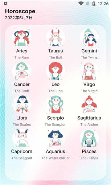 horoscope maker星座運(yùn)勢查詢app版截圖3