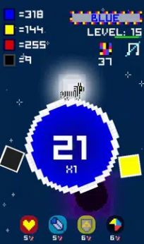 像素化星球游戏中文版(Pixelated Planet)截图1: