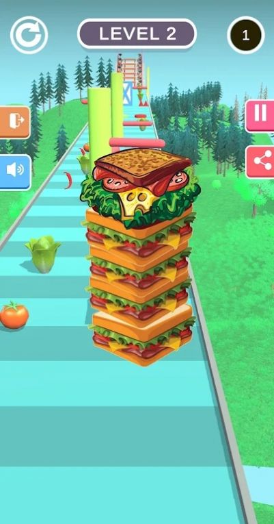 賽百味三明治跑酷游戲版（Subway Sandwich Runner Games）截圖1