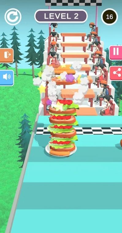 賽百味三明治跑酷游戲版（Subway Sandwich Runner Games）截圖2