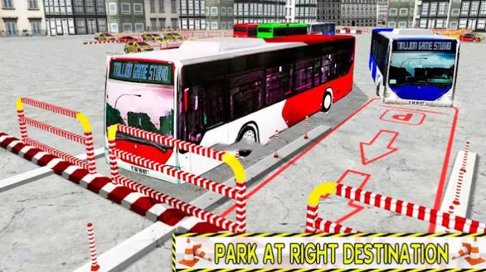 反向巴士停車3D游戲安卓版截圖2