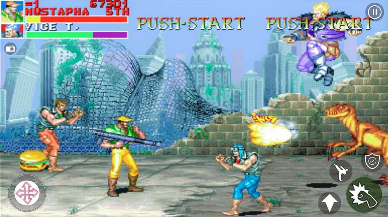 恐龍類格斗游戲安卓中文版（Class Dino Fighting）截圖2