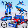 警車機(jī)器人英雄游戲版
