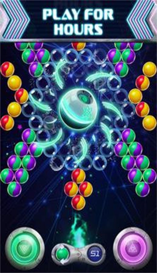 星際泡泡英雄游戲最新版（Bubble Heroes Galaxy）截圖1