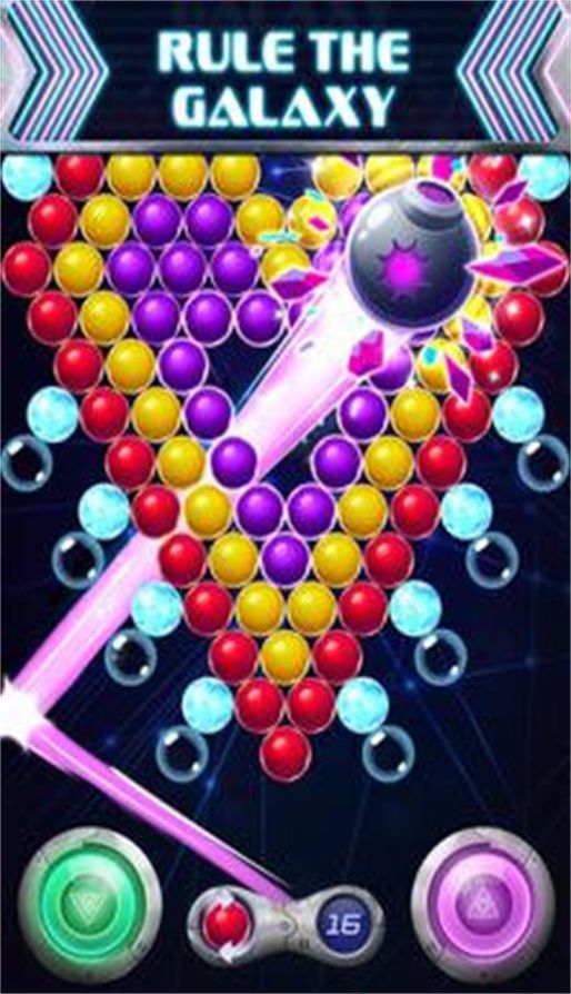 星際泡泡英雄游戲最新版（Bubble Heroes Galaxy）截圖3