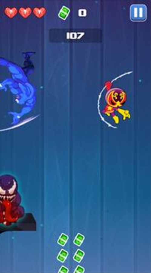 超級(jí)英雄塔樓倒塌游戲中文版（Superhero Tower Down）截圖2