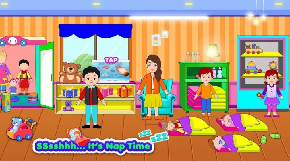 假裝小鎮(zhèn)托兒所故事游戲安卓完整版（Pretend Town Daycare Story）截圖3