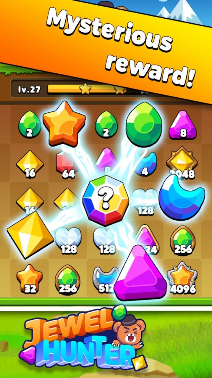 寶石獵人2048游戲手機版（Jewel Hunter）截圖2