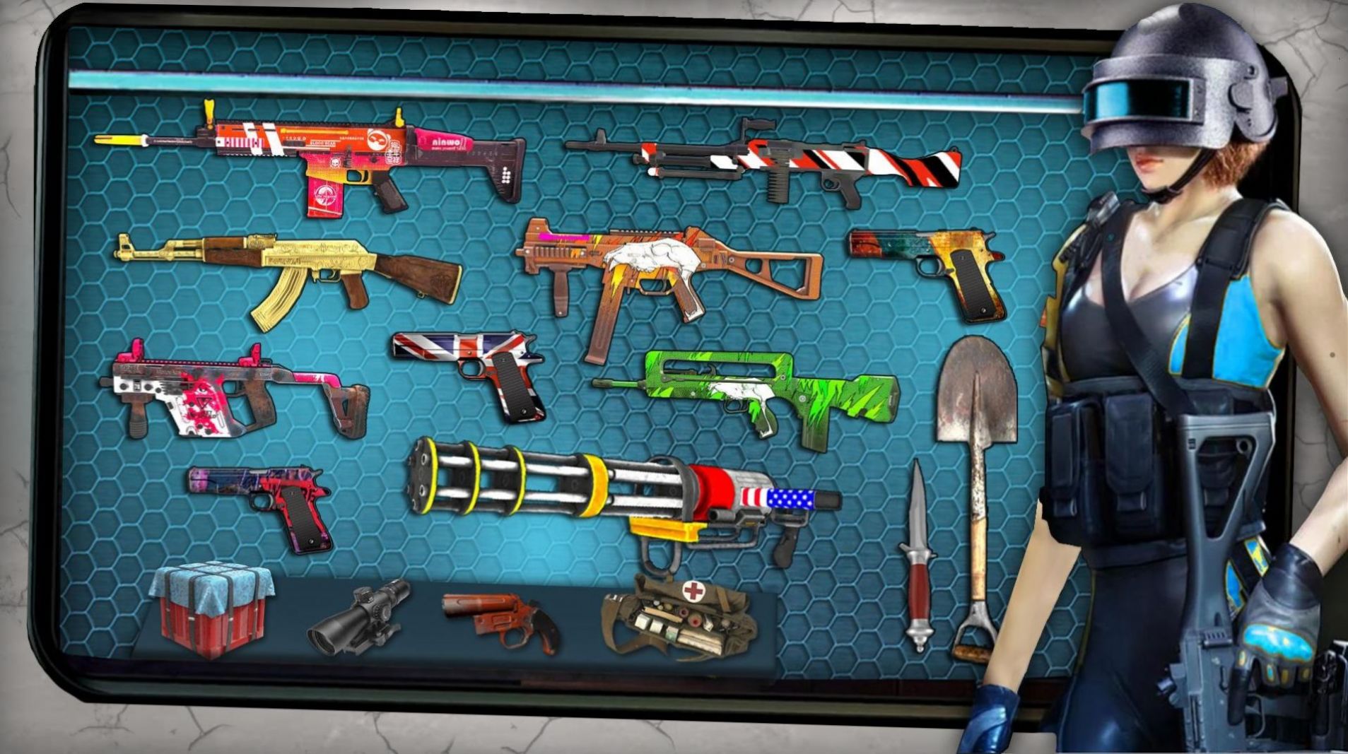 FPS射擊吃雞作戰(zhàn)游戲版截圖3