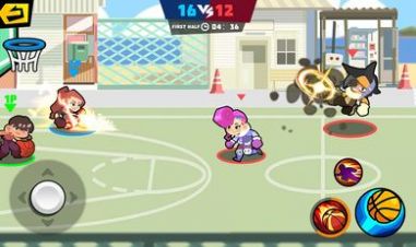 戰(zhàn)斗籃球游戲最新版（Combat Basketball）截圖1