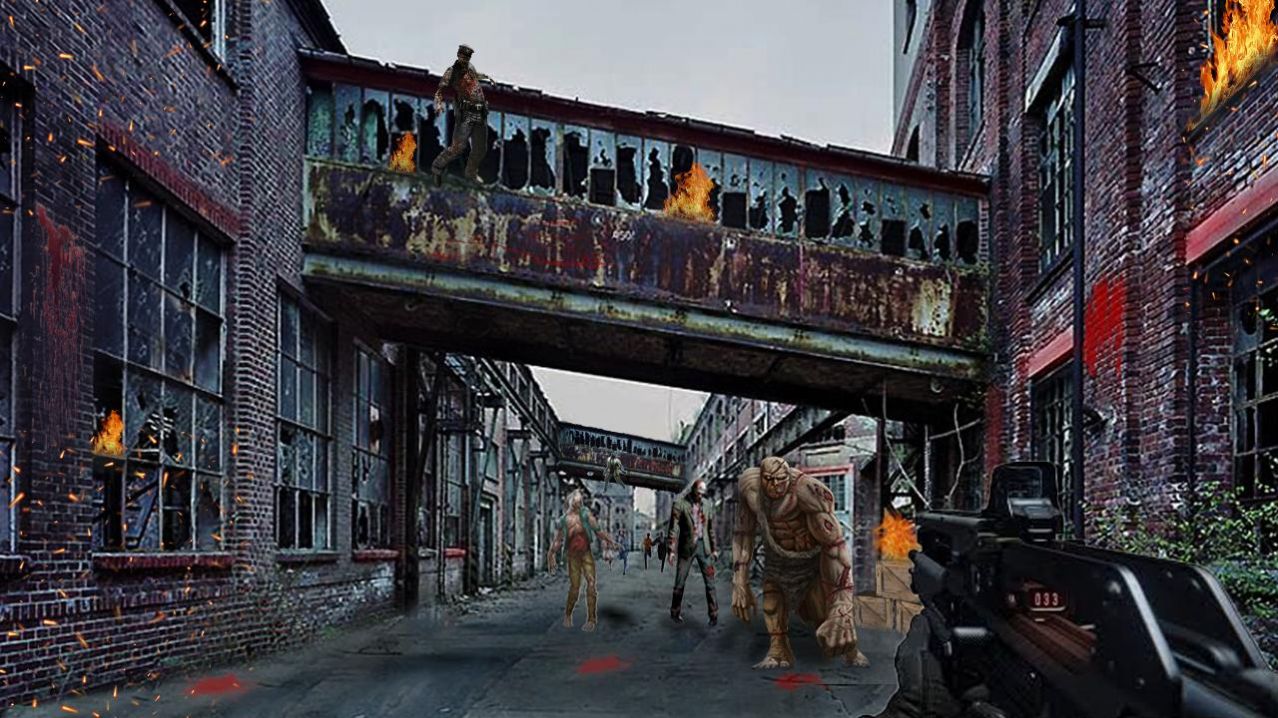 僵尸末日城市游戲安卓版（Zombie Shooting）截圖2
