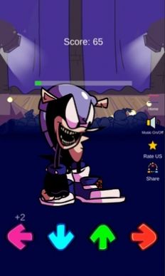 黑色星期五之夜西番雅游戲中文手機版（FNF Mighty ZIP Mod Test）截圖1