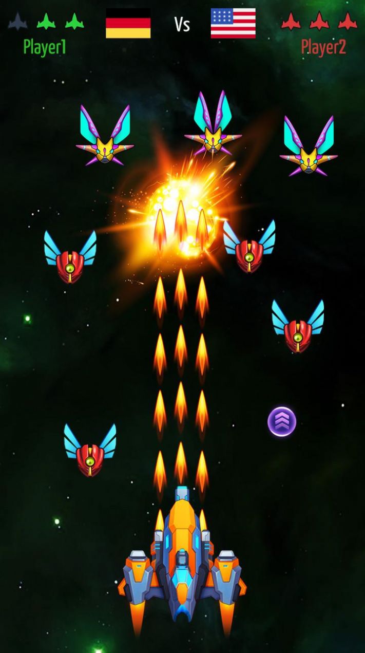 银河入侵者外星人入侵游戏中文手机版（Galaxy Invaders）截图1: