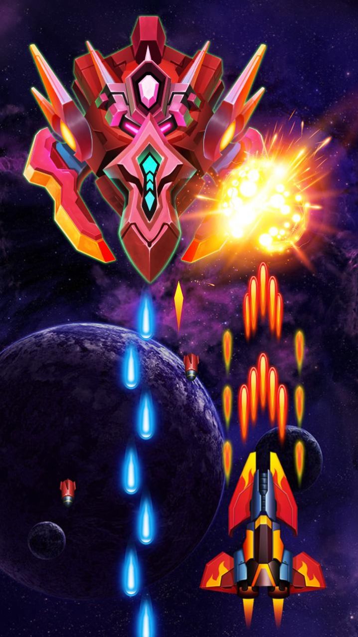 银河入侵者外星人入侵游戏中文手机版（Galaxy Invaders）截图3: