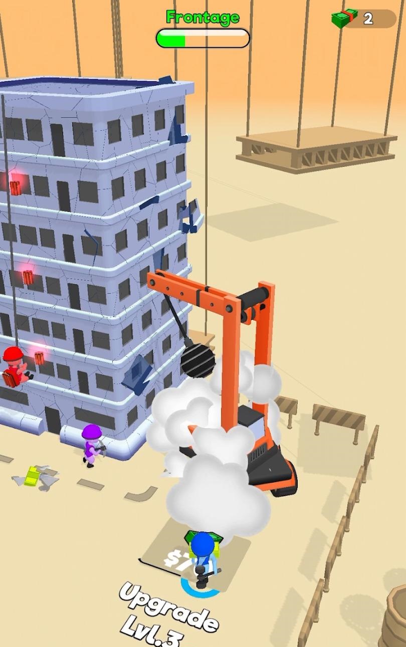 建筑拆除小隊游戲安卓版下載（Building Demolish Squad）截圖2