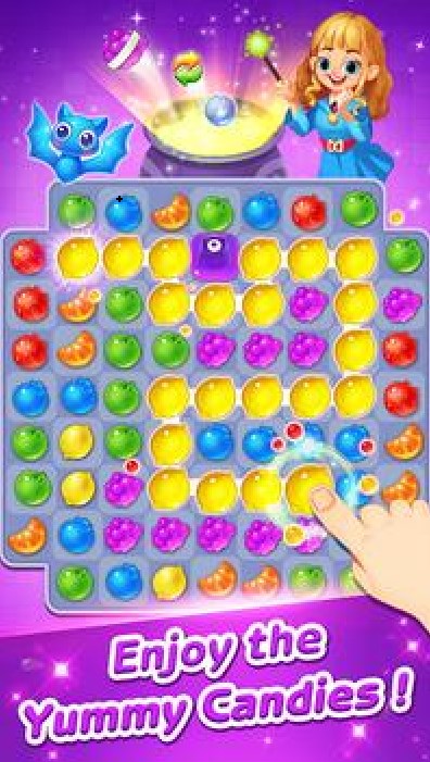 水果糖果魔法游戲安卓版下載（Fruit Candy Magic）截圖3